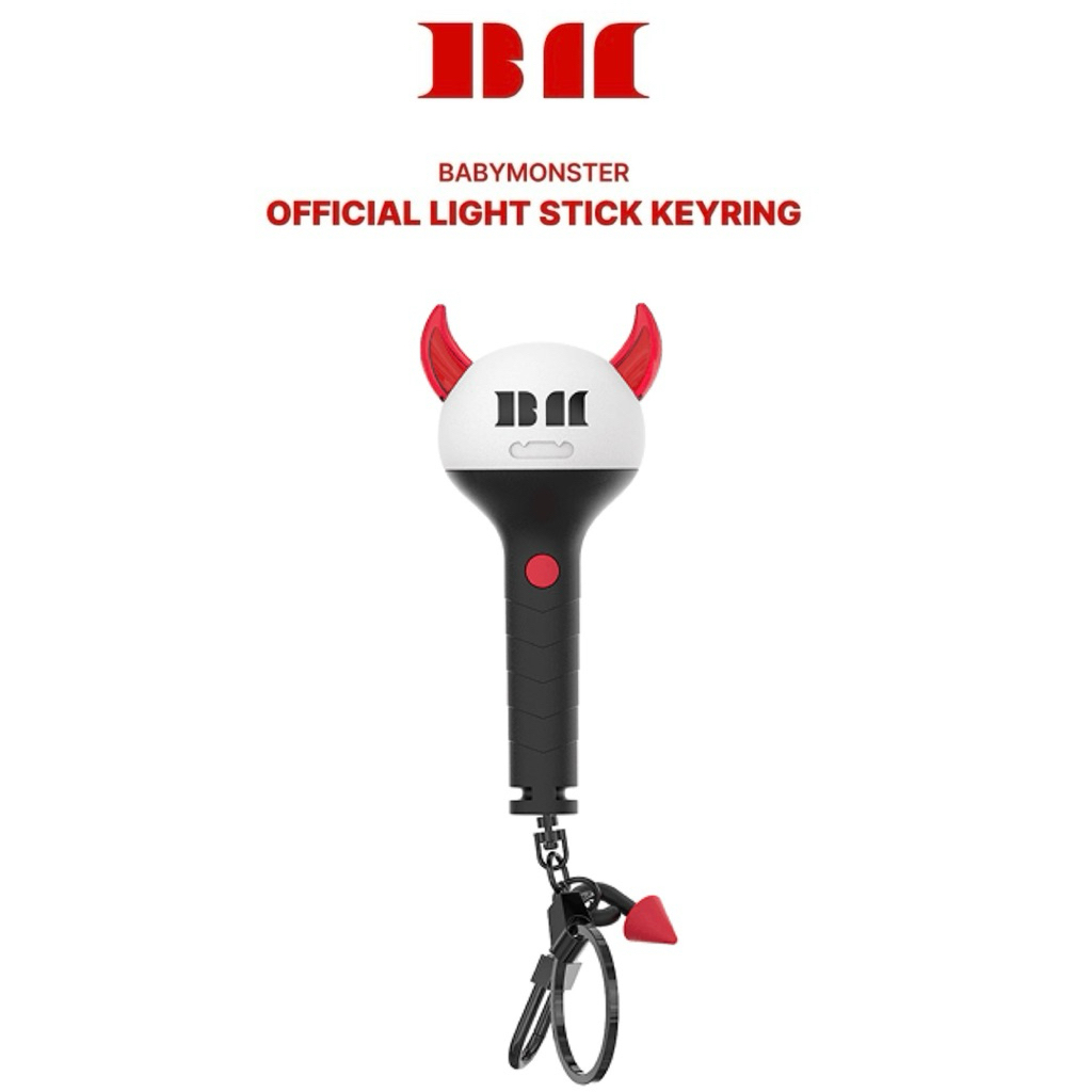 BABYMONSTER OFFICIAL LIGHT STICK KEYRING