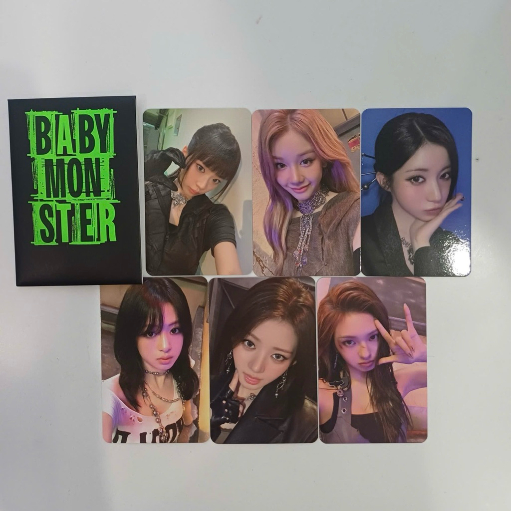 Photocard BABYMONSTER WE GO UP chính hãng - Đợt 2