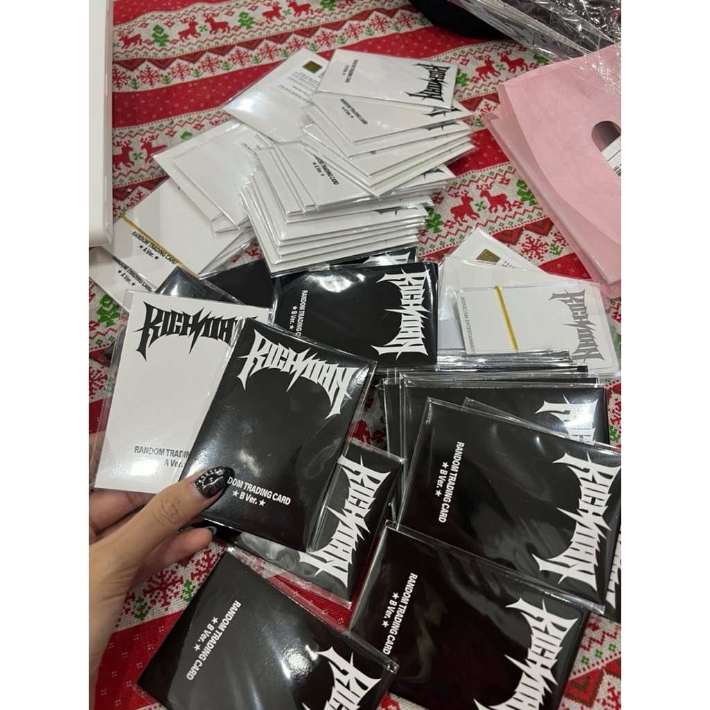 aespa trading photocard Rich Man