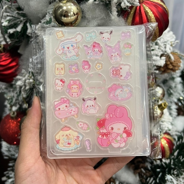 Binder mini bìa nhựa có sẵn 20 sheet đựng 40 photocard