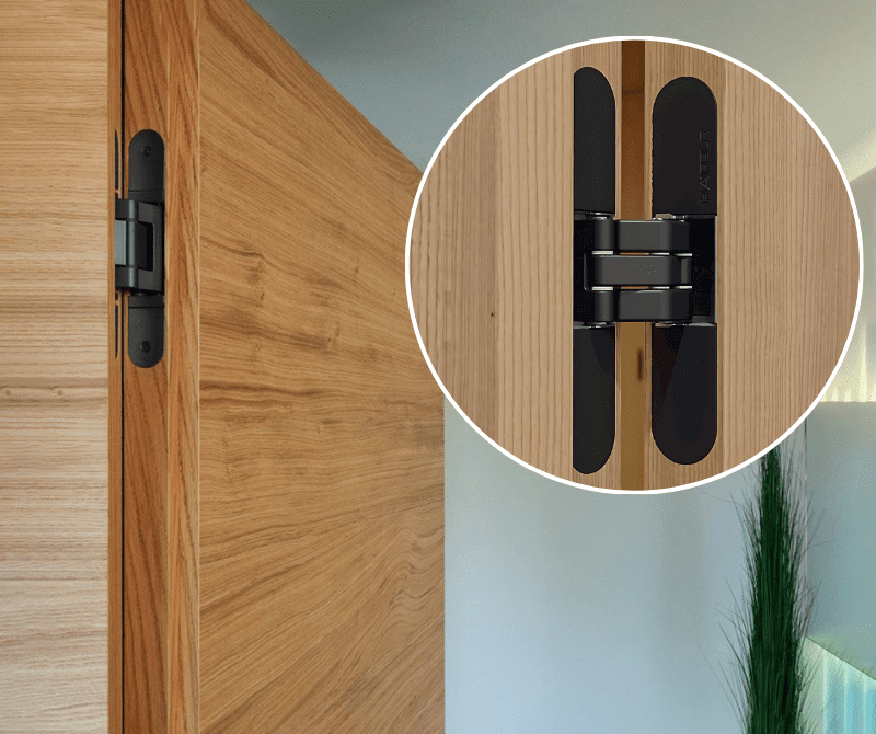 Ứng Dụng Bản Lề Cửa Âm