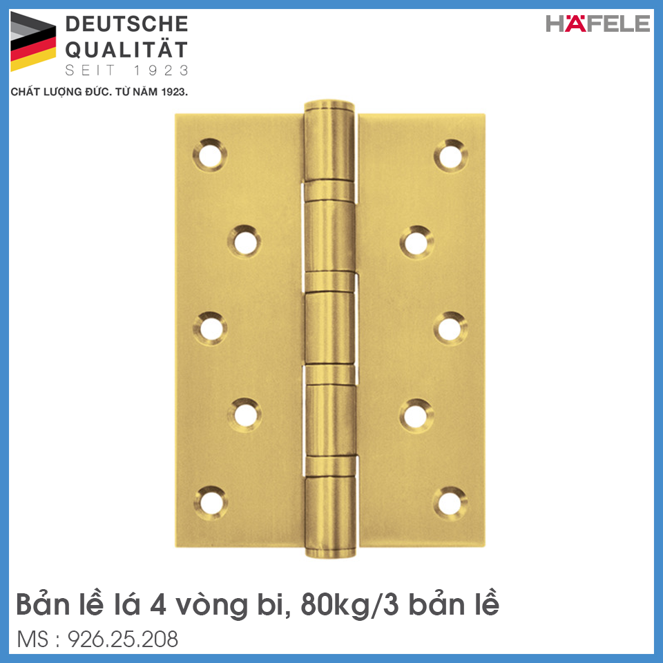 Bản Lề Lá 80Kg Hafele 926.25.208
