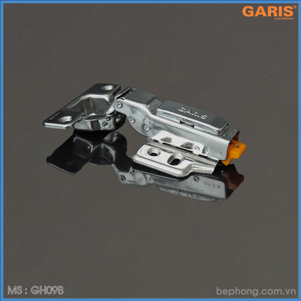 Bản Lề Tủ Trùm Nửa Giảm Chấn Garis GH09B
