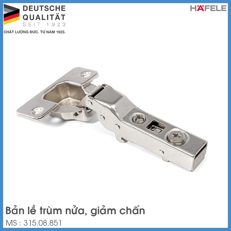 Bản Lề Trùm Nửa Metalla SM 95º Hafele 315.08.851