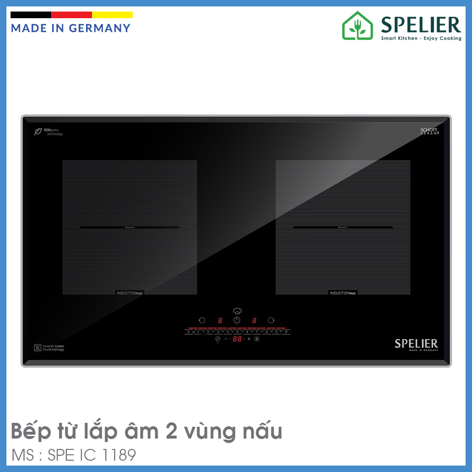 Bếp Từ Đôi Spider SPE IC 1189