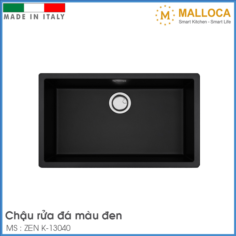 Chậu Rửa Chén Bằng Đá Malloca ZEN K-13040