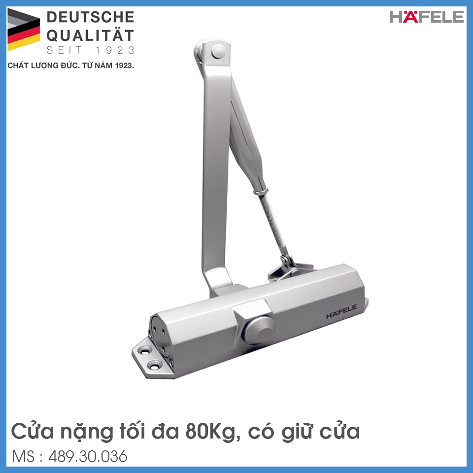 Tay Đẩy Hơi Cùi Chỏ 80Kg Hafele 489.30.036