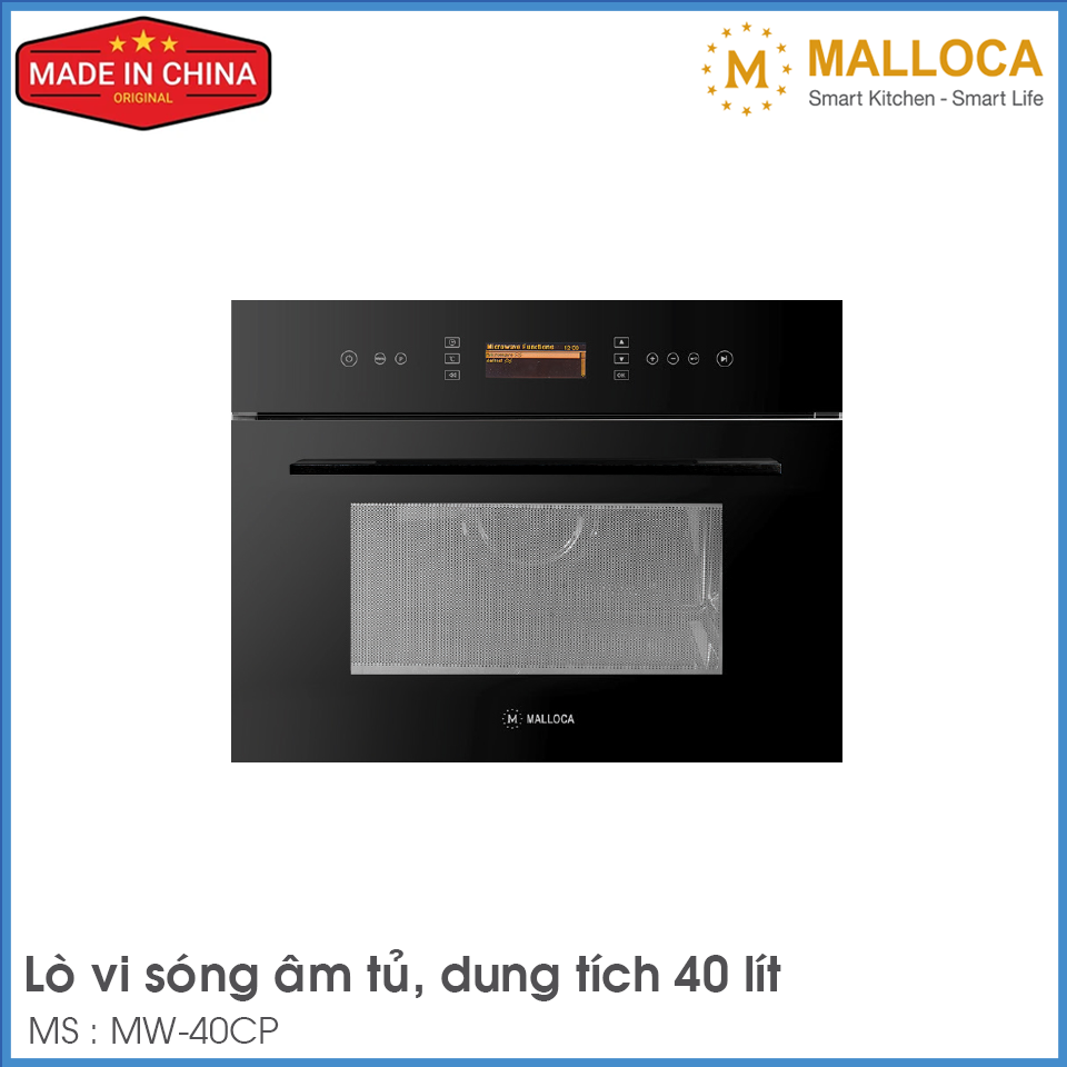 Lò Vi Sóng Âm Tủ Malloca MW-40CP