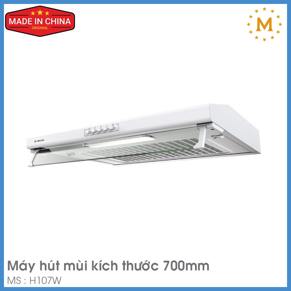 Máy Hút Mùi Cổ Điển Malloca H107W