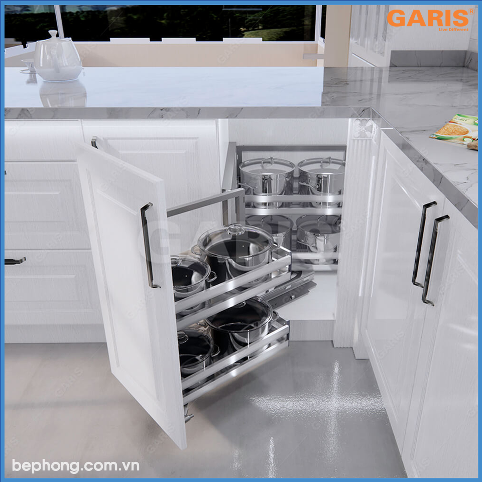 Kệ Tủ Góc Liên Hoàn 450mm Garis GC01.45R