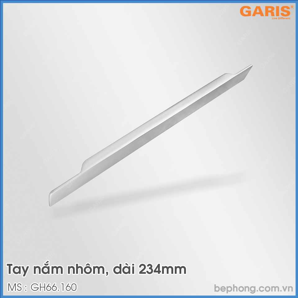 Tay Nắm Tủ Nhôm 234mm Garis GH66.160