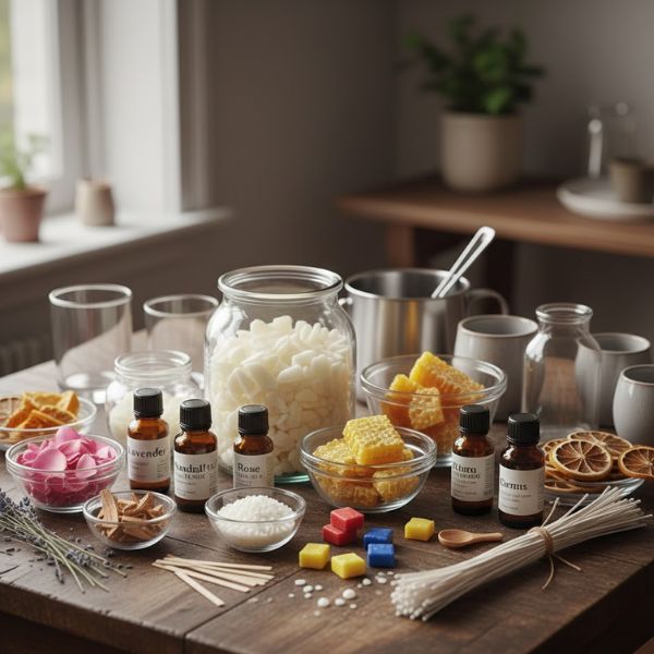 Nguyên liệu làm nến thơm 