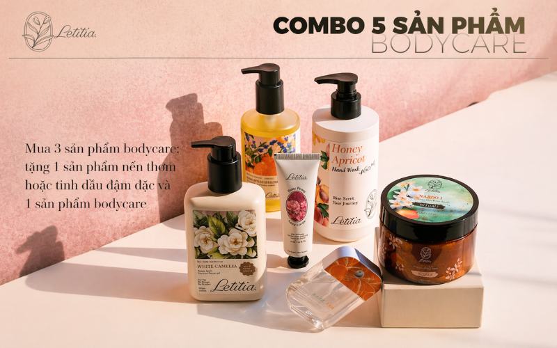 Combo 5 sản phẩm đặc biệt của Letitia