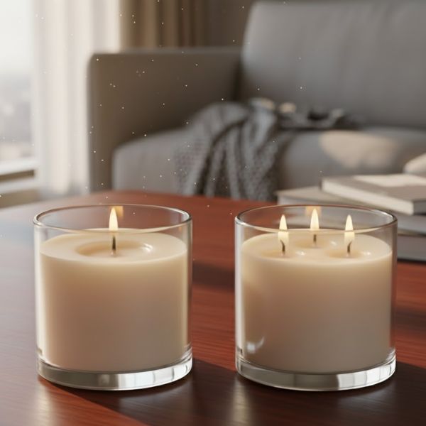 Nên chọn nến 1 bấc hay 3 bấc? 