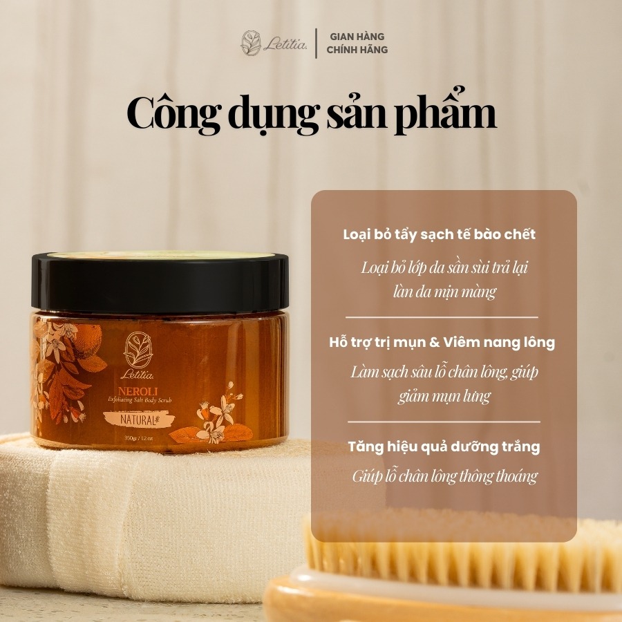 Tẩy Tế Bào Chết Neroli (Hoa Cam)