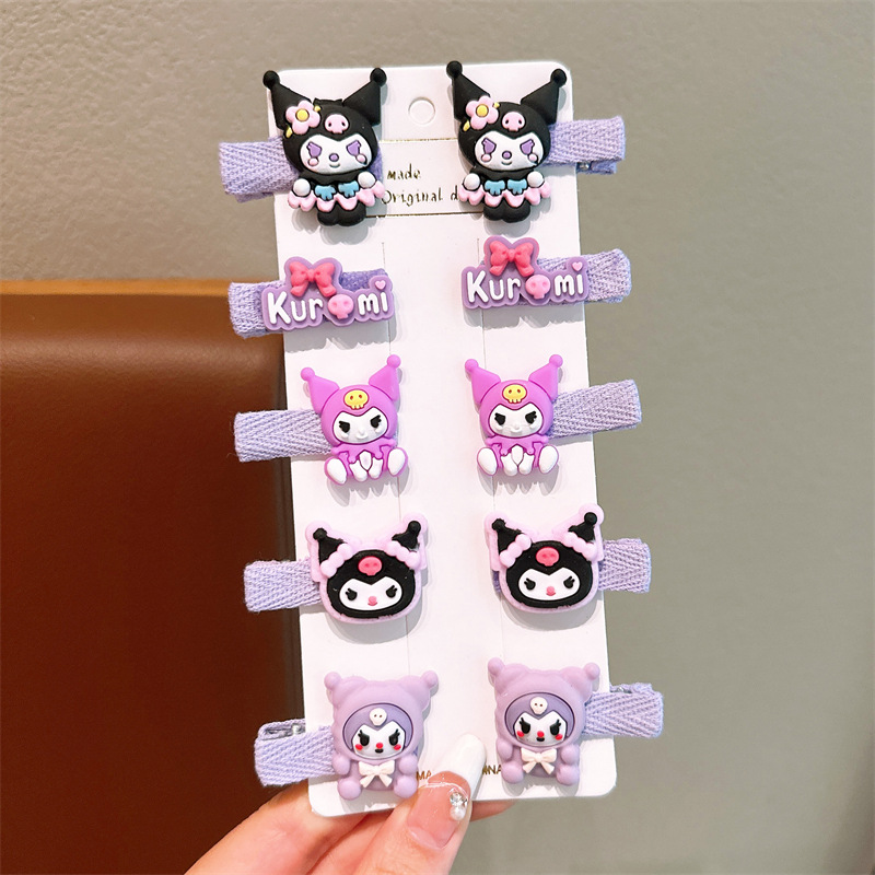 VĨ 10 KẸP MÁI BỌC VẢI HOẠT HÌNH KORUMI MELODY MS1104 (1)