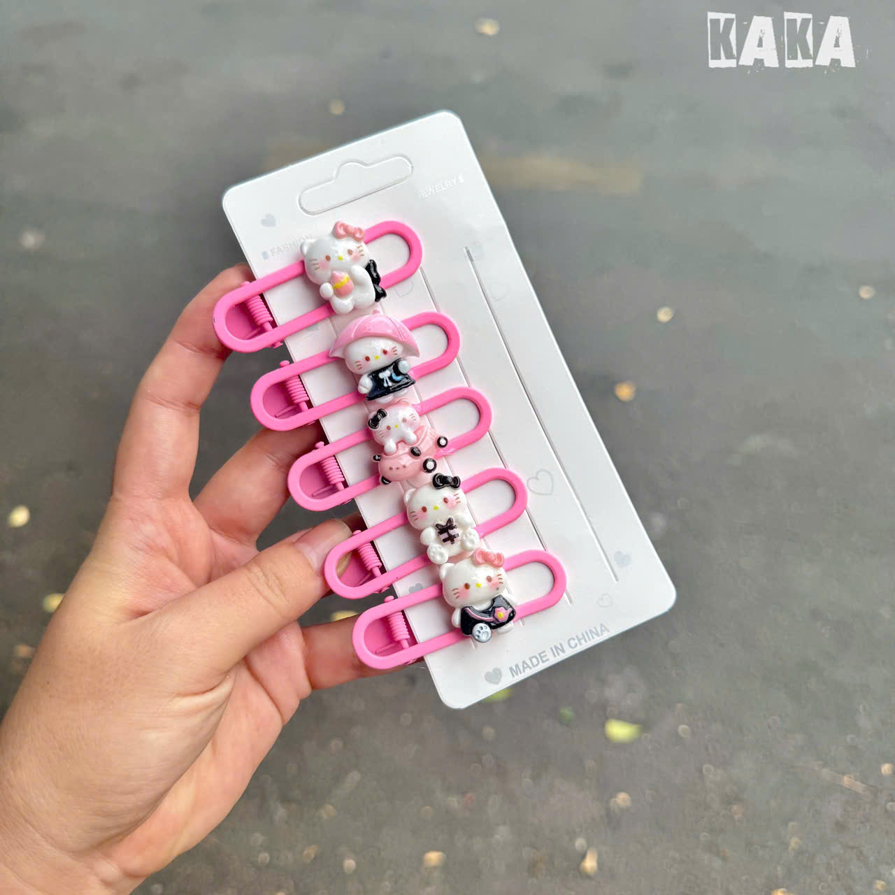 COMBO 5 SET (11K/SET) VĨ 5 KẸP KITTY MS1151