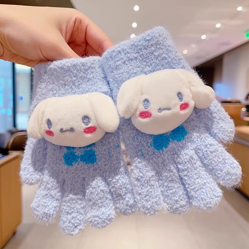 COMBO 5 BỘ -17K/ BỘ GĂNG TAY HOẠT HÌNH CHO BÉ 3-10 TUỔI