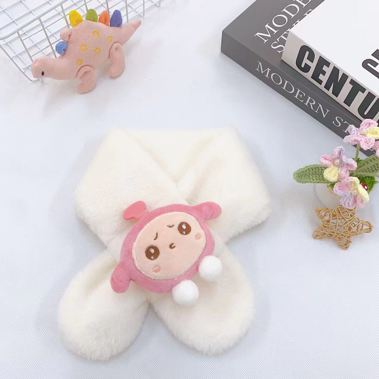 COMBO 5 CÁI (24K/CÁI) KHĂN CHOÀNG LÔNG CHO BÉ - ROBO TRÁI CÂY MS1125