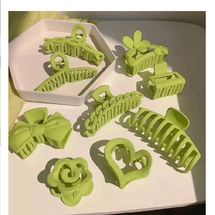 COMBO 5 SET (38K/SET) SET 9 KẸP CÀNG CUA XANH LÁ