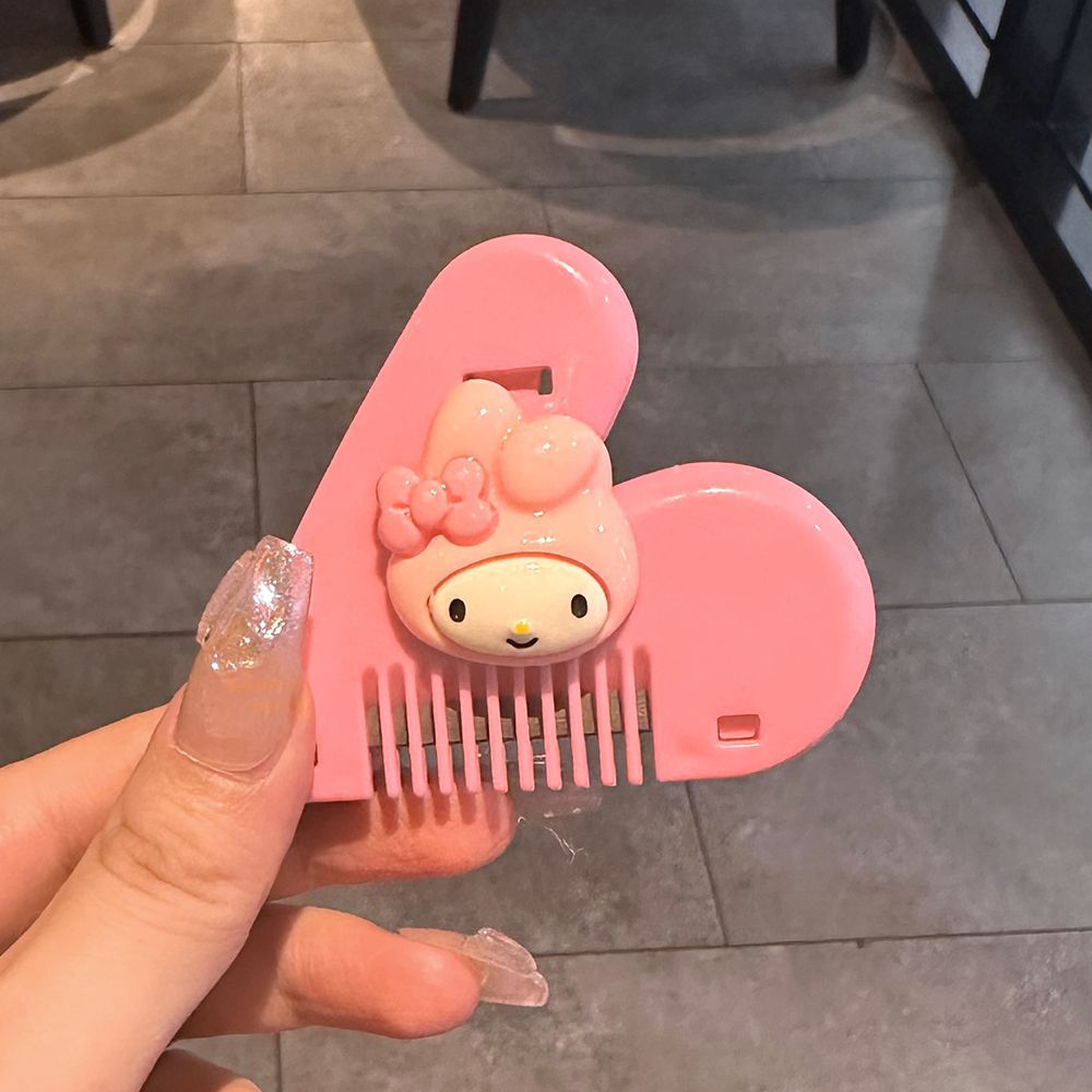 COMBO 5 CÁI (6K/ CÁI) LƯỢC TỈA TÓC MÁI TIỆN LỢI- ĐÍNH CHARM HOẠT HÌNH