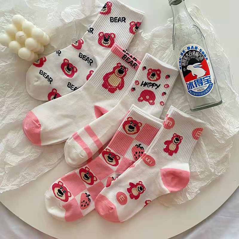 COMBO 5 SET (57K/SET) -SET 10 ĐÔI TẤT LOTSO CỔ CAO SIZE LỚN 35-40