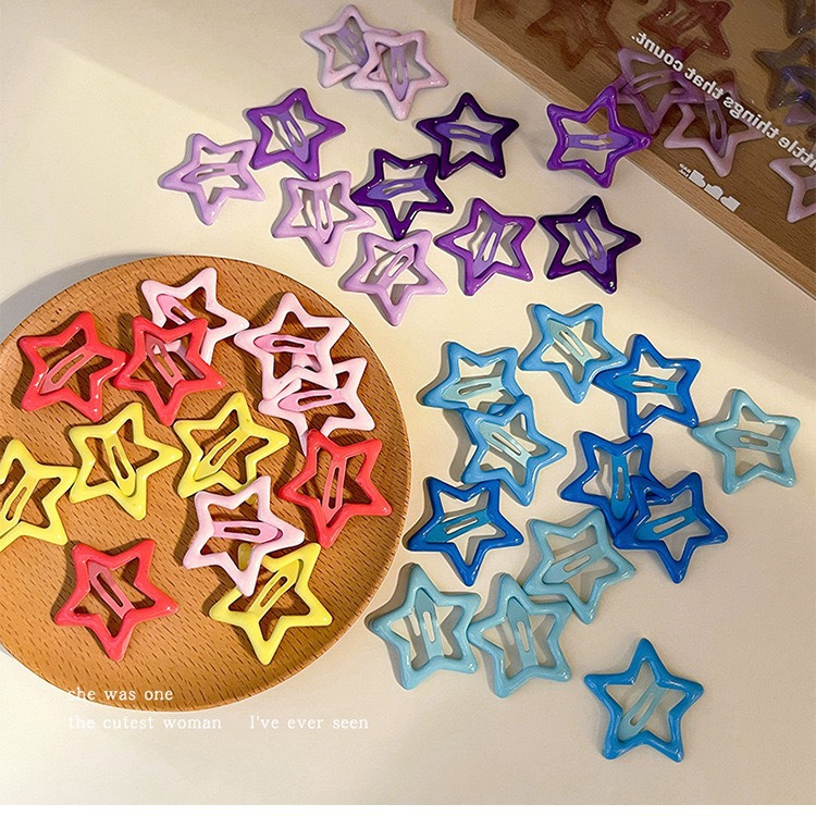 SET 5 KẸP MÁI NGÔI SAO