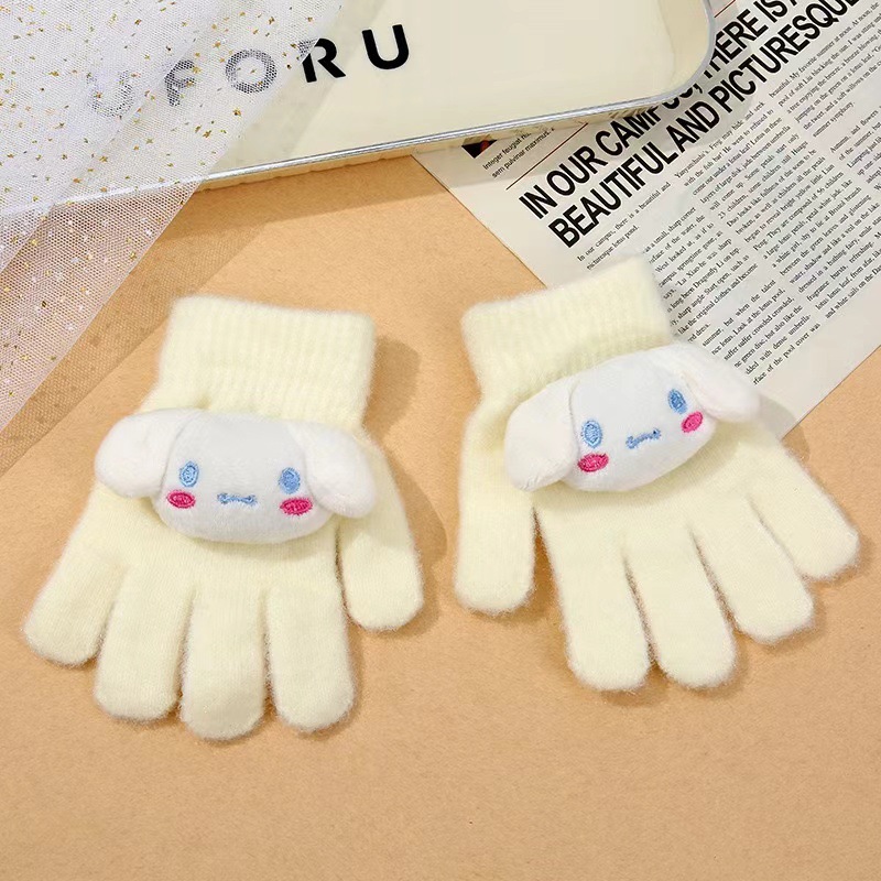 COMBO 5 BỘ -17K/ BỘ GĂNG TAY HOẠT HÌNH CHO BÉ 3-10 TUỔI