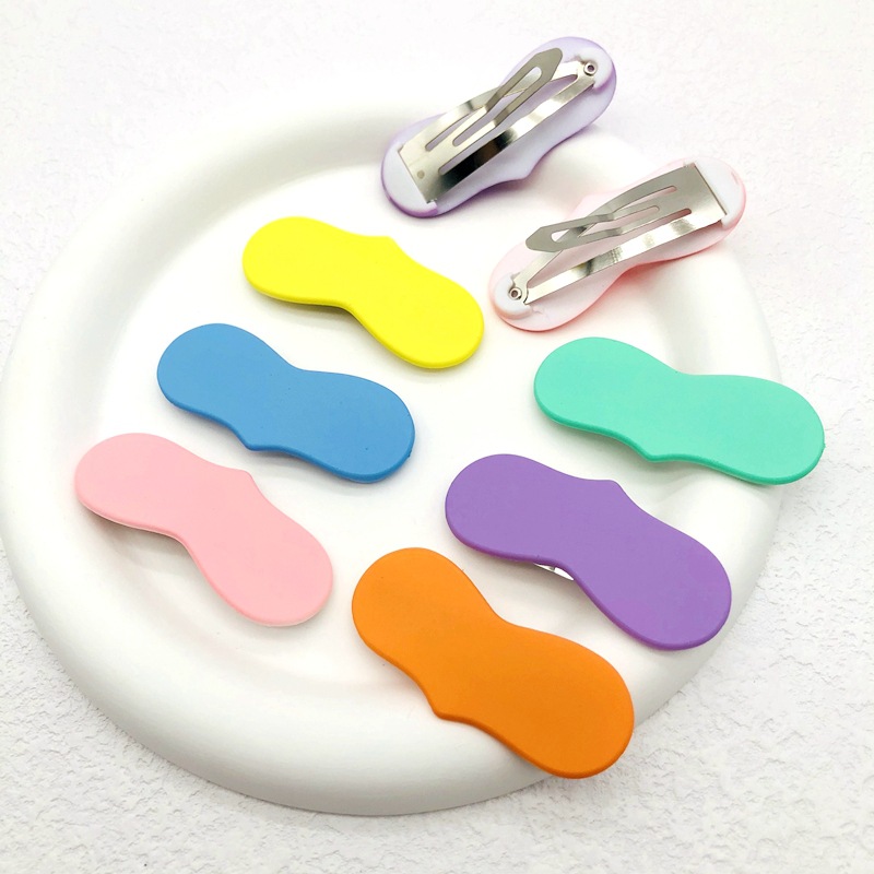 COMBO 100 KẸP MÁI NHÁM TRÁI TIM MÀU PASTEL MS1119 (1)