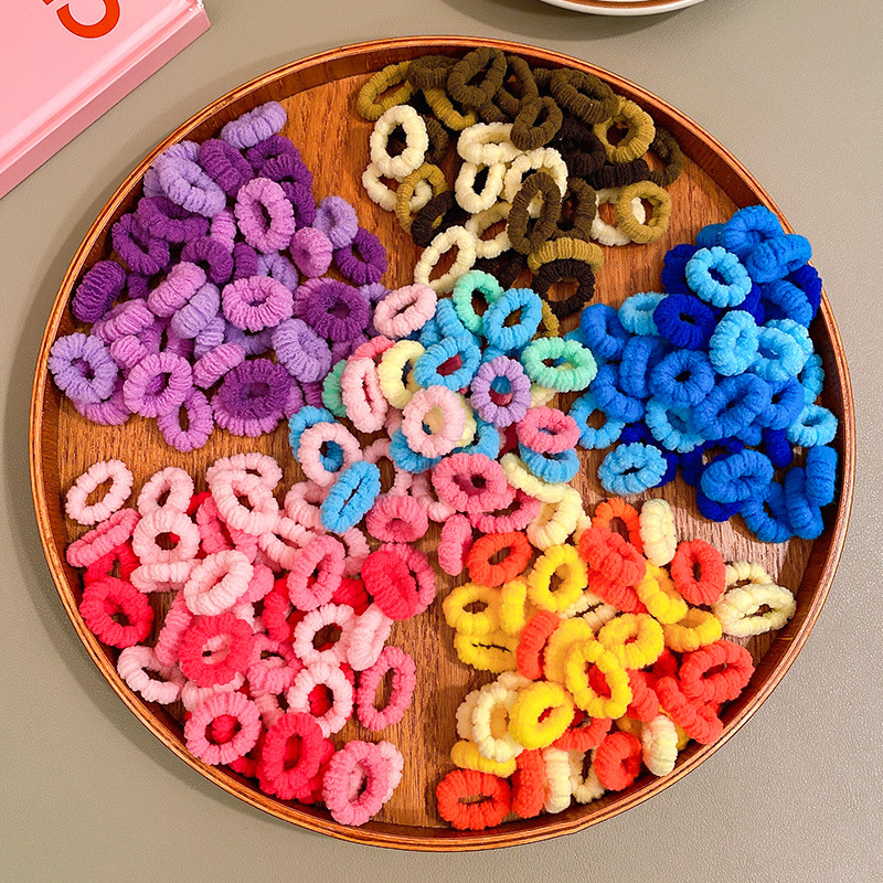 COMBO 20 TÚI (27K/ TÚI) TÚI 500 SỢI CHUN BUỘC TÓC HOA CHO BÉ