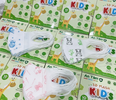 KHẨU TRANG AN TÂM KID 1-8 TUỔI
