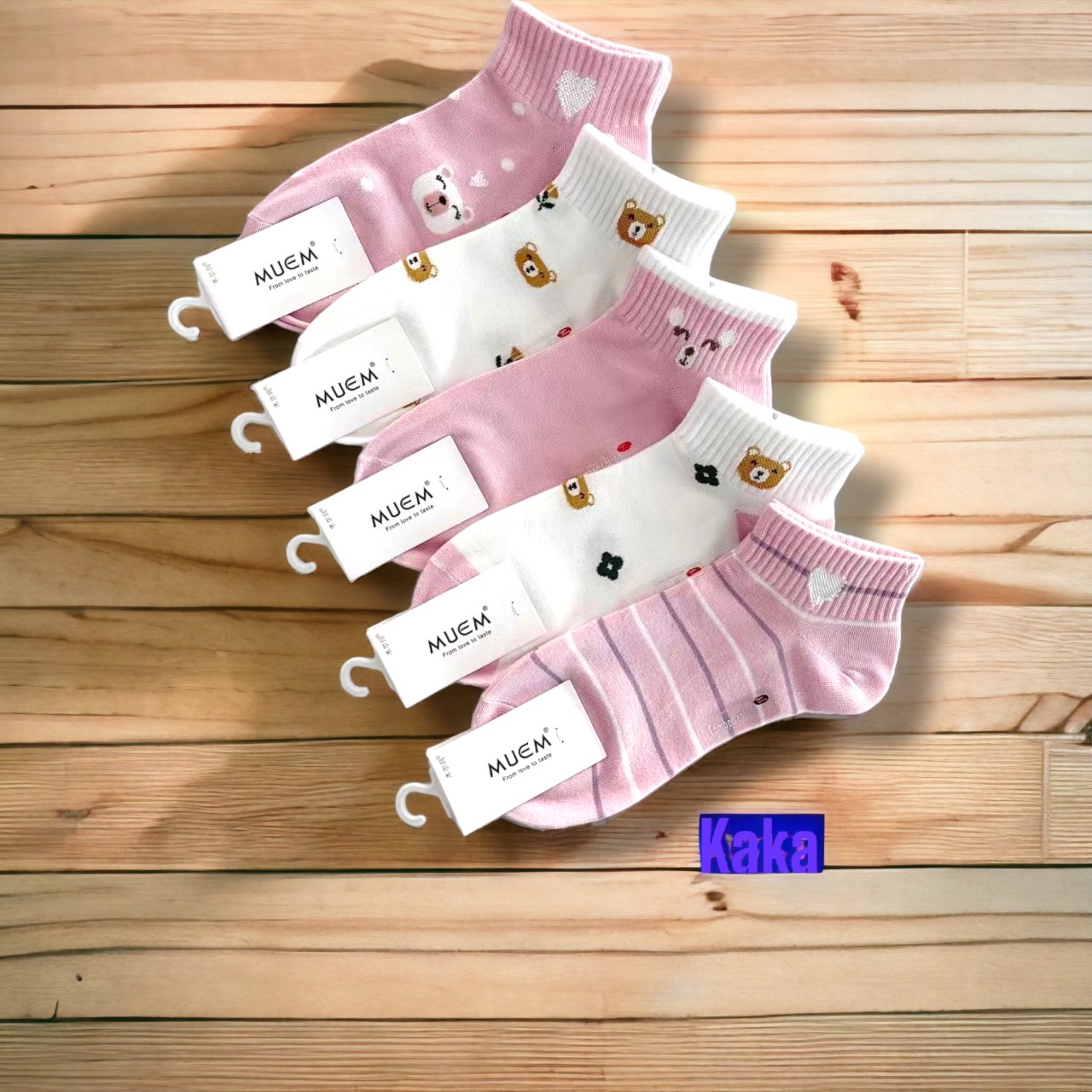 COMBO 5 SET (61K/SET) LỐ 10 ĐÔI VỚ NGẮN HÀNG COTTON XỊN