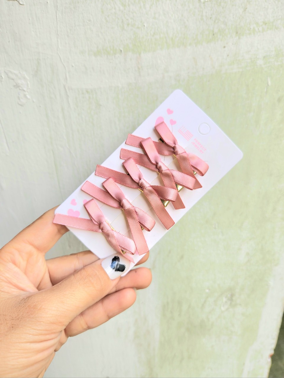 VĨ 5 KẸP MÁI NƠ RUY BĂNG