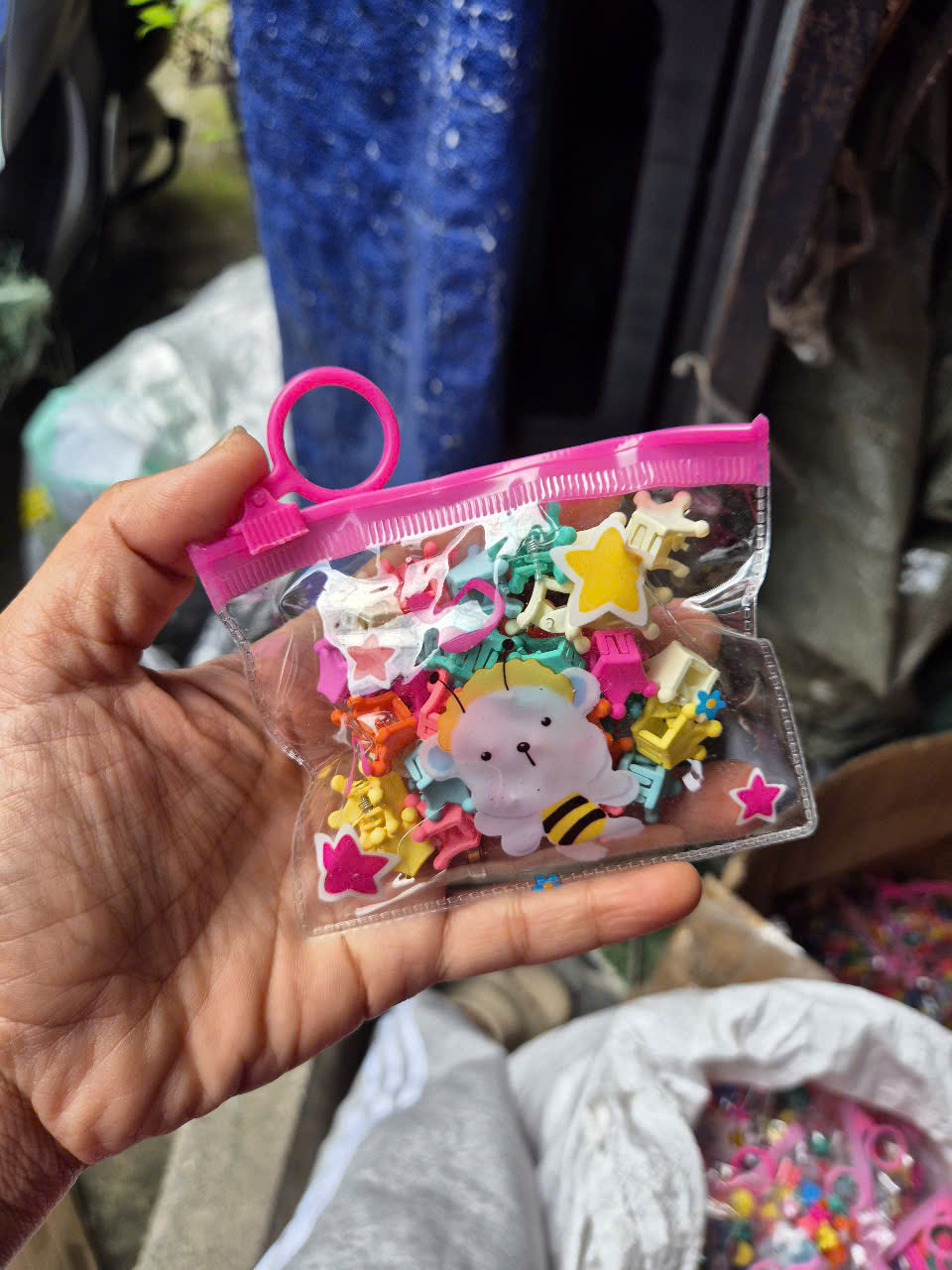 COMBO 5 (6K/SET)- SET TÚI ZIP 20 KẸP CÀNG CUA MINI HOẠT HÌNH CHO BÉ