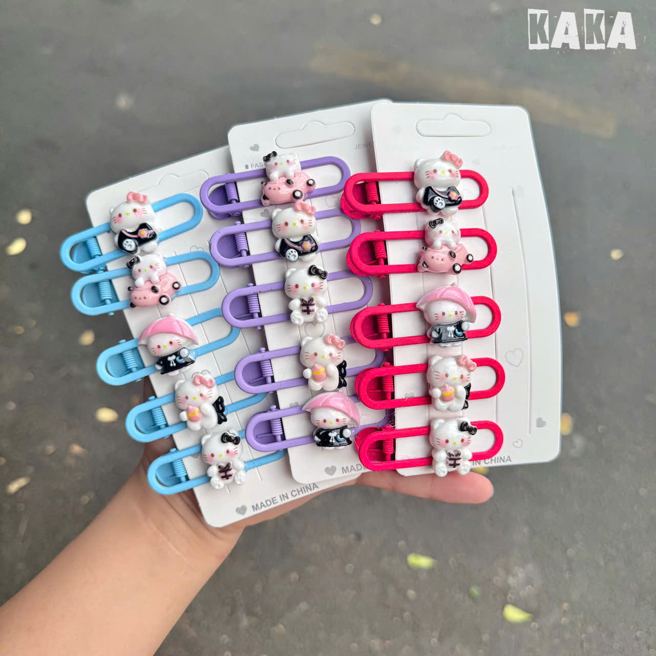 COMBO 20 SET (10K/SET) VĨ 5 KẸP KITTY MS1151