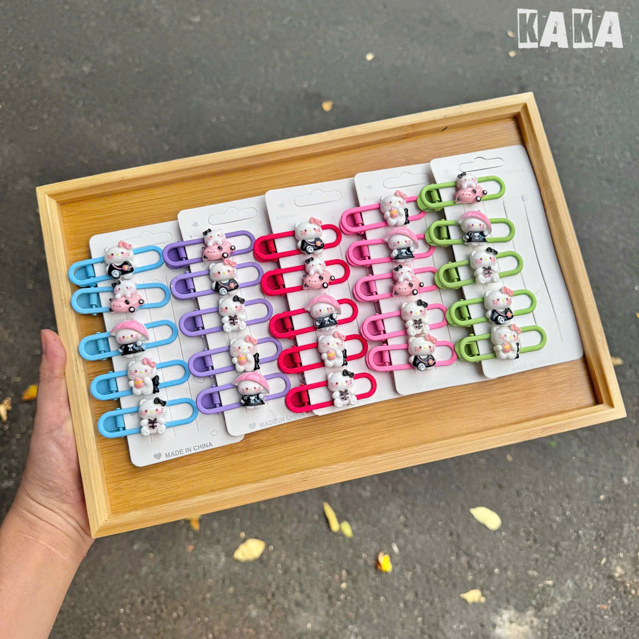 COMBO 5 SET (11K/SET) VĨ 5 KẸP KITTY MS1151