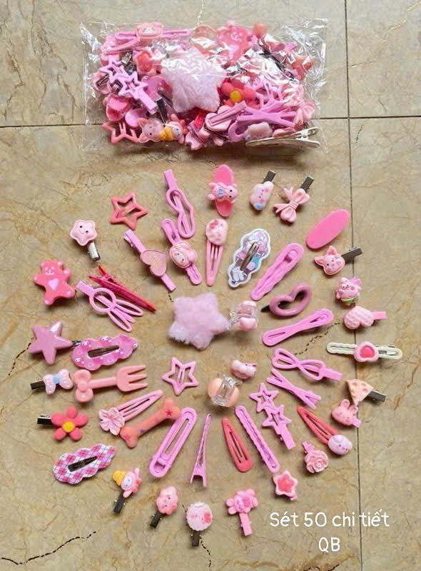 COMBO 20 SET (39K/SET) SET 50 CHI TIẾT MÀU HỒNG MS1162
