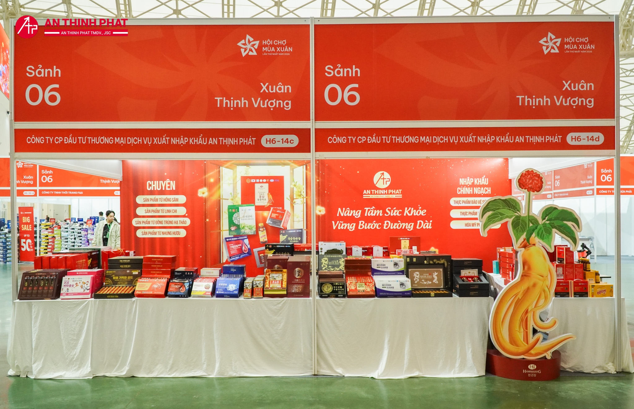 HỘI CHỢ MÙA XUÂN 2026, GIAN HÀNG AN THỊNH PHÁT KẾT NỐI HỢP TÁC VÀ TRẢI NGHIỆM SẢN PHẨM TẠI VEC