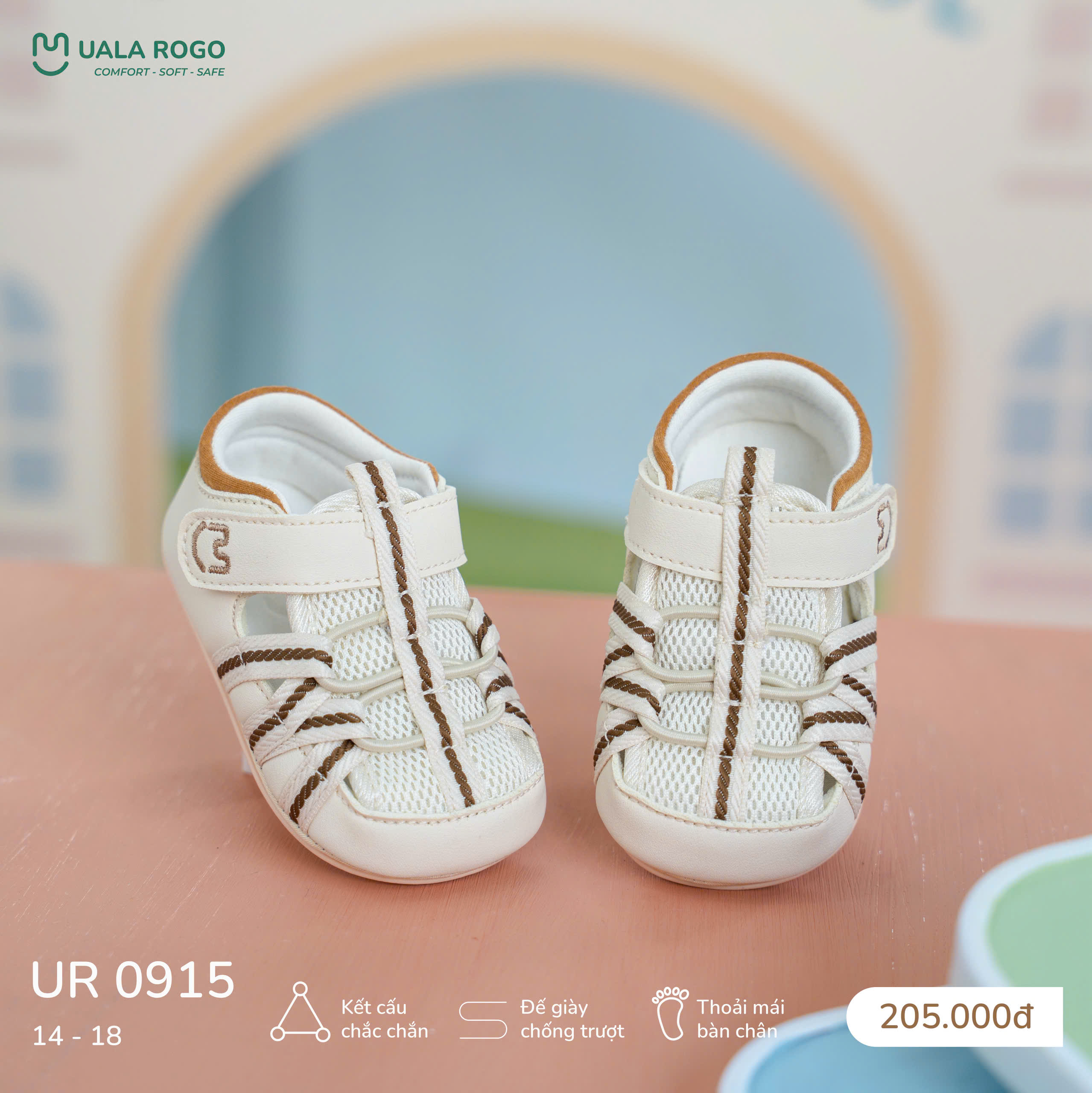 Giày tập đi Uala cho bé UR0915