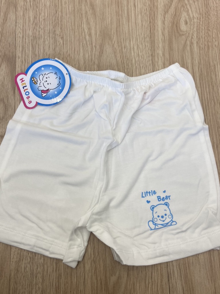 Quần ngắn trắng Bamboo QL0067