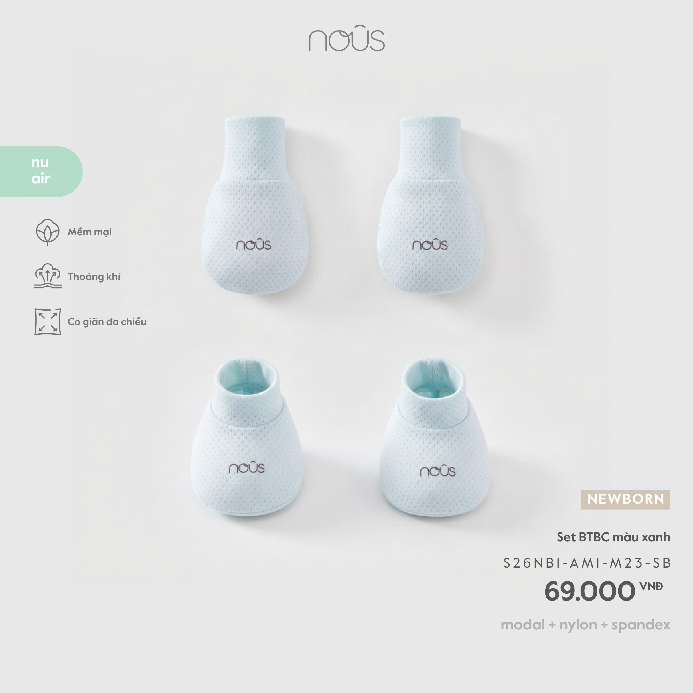 Set BTBC màu xanh