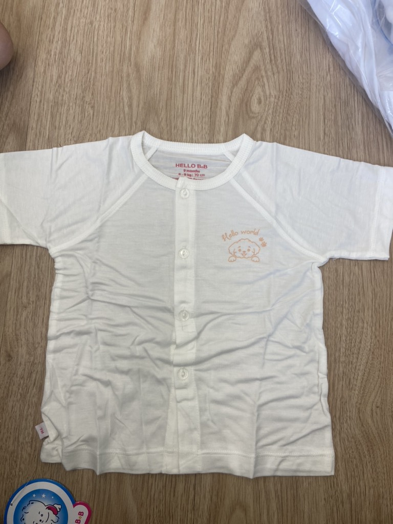 Áo raplan trắng TN Bamboo AL0063