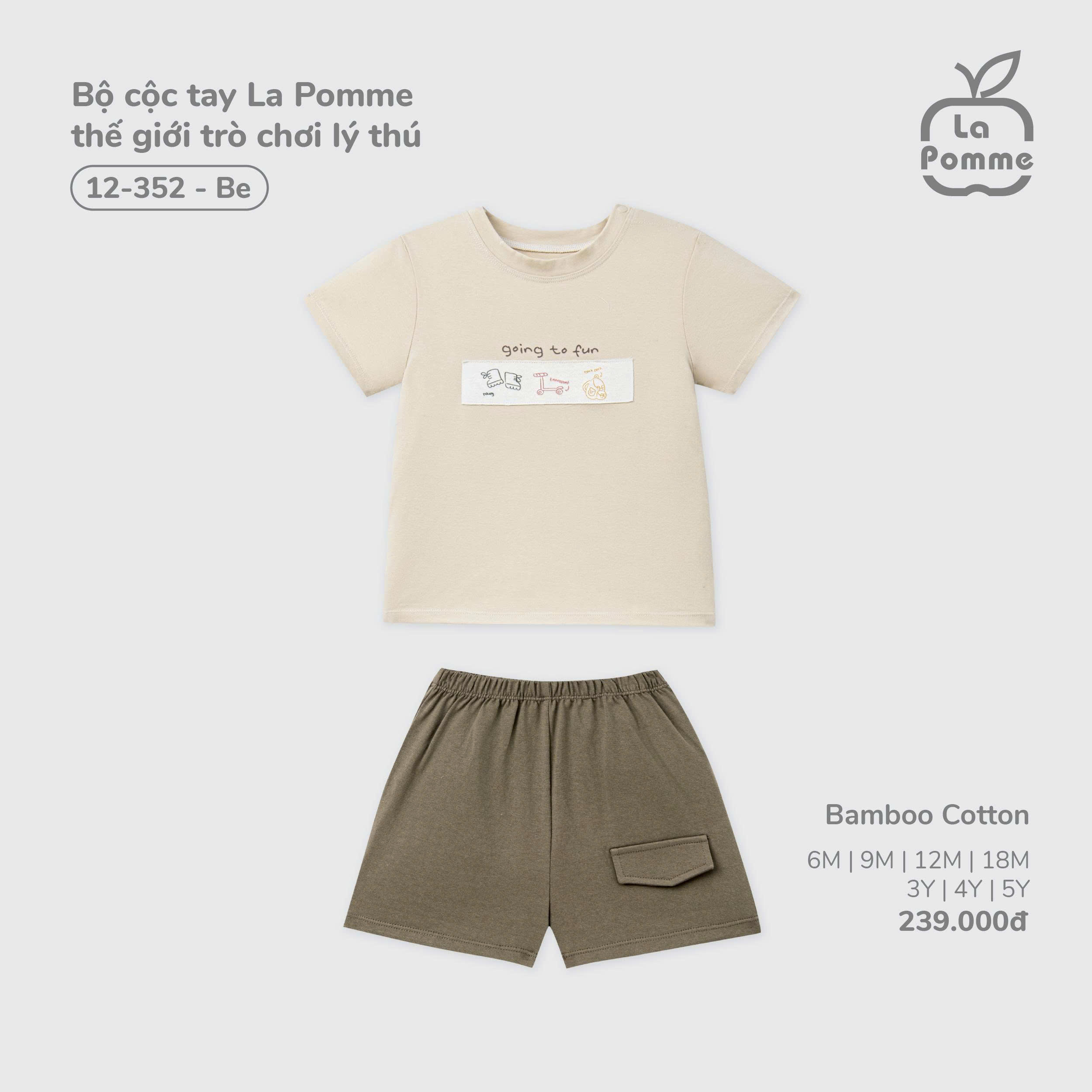 Bộ cộc tay La Pomme thế giới trò chơi lý thú