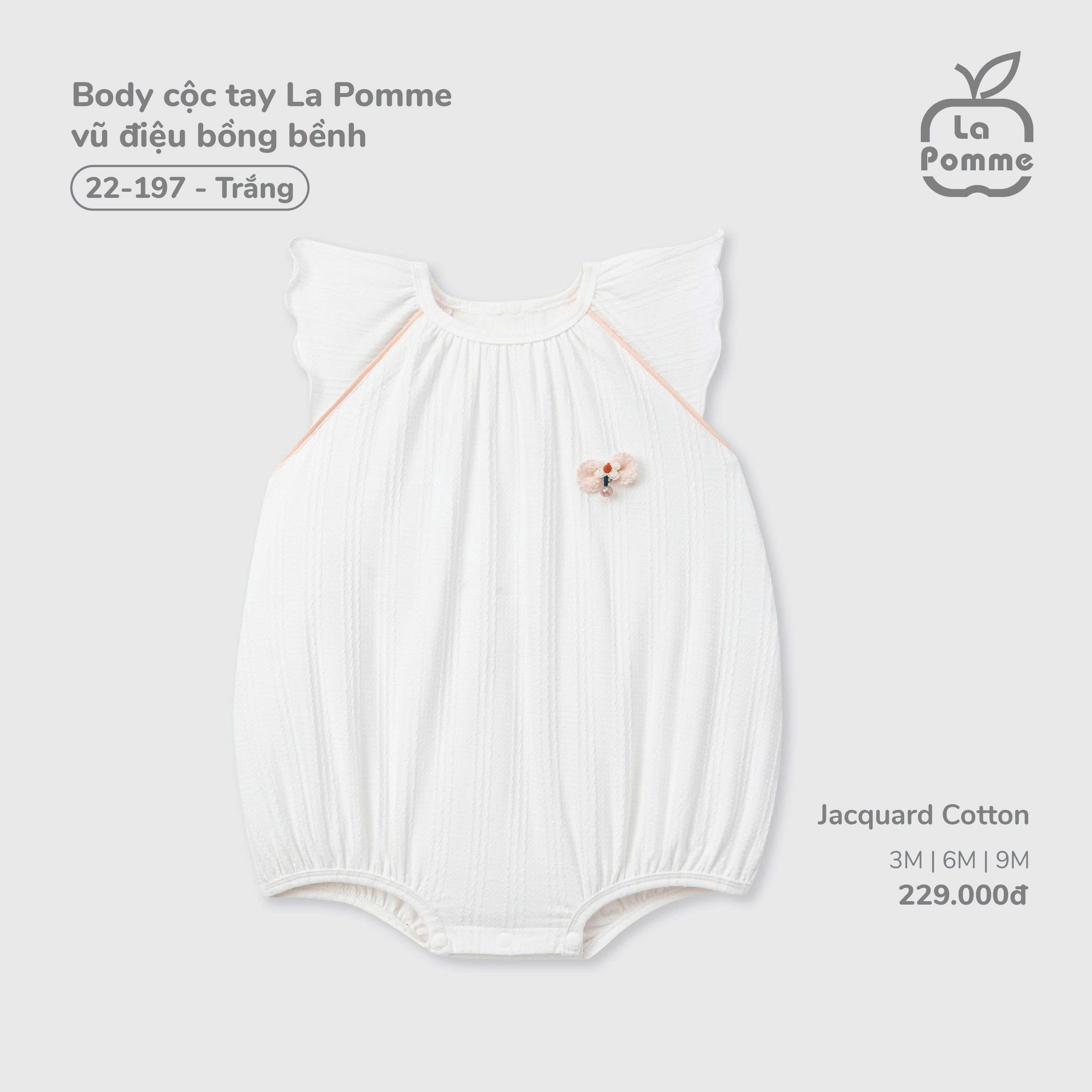 Body cộc tay La Pomme vũ điệu bồng bềnh