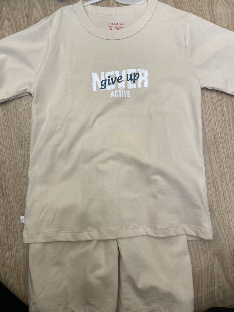Bộ cổ bo màu tay ngắn BN0014