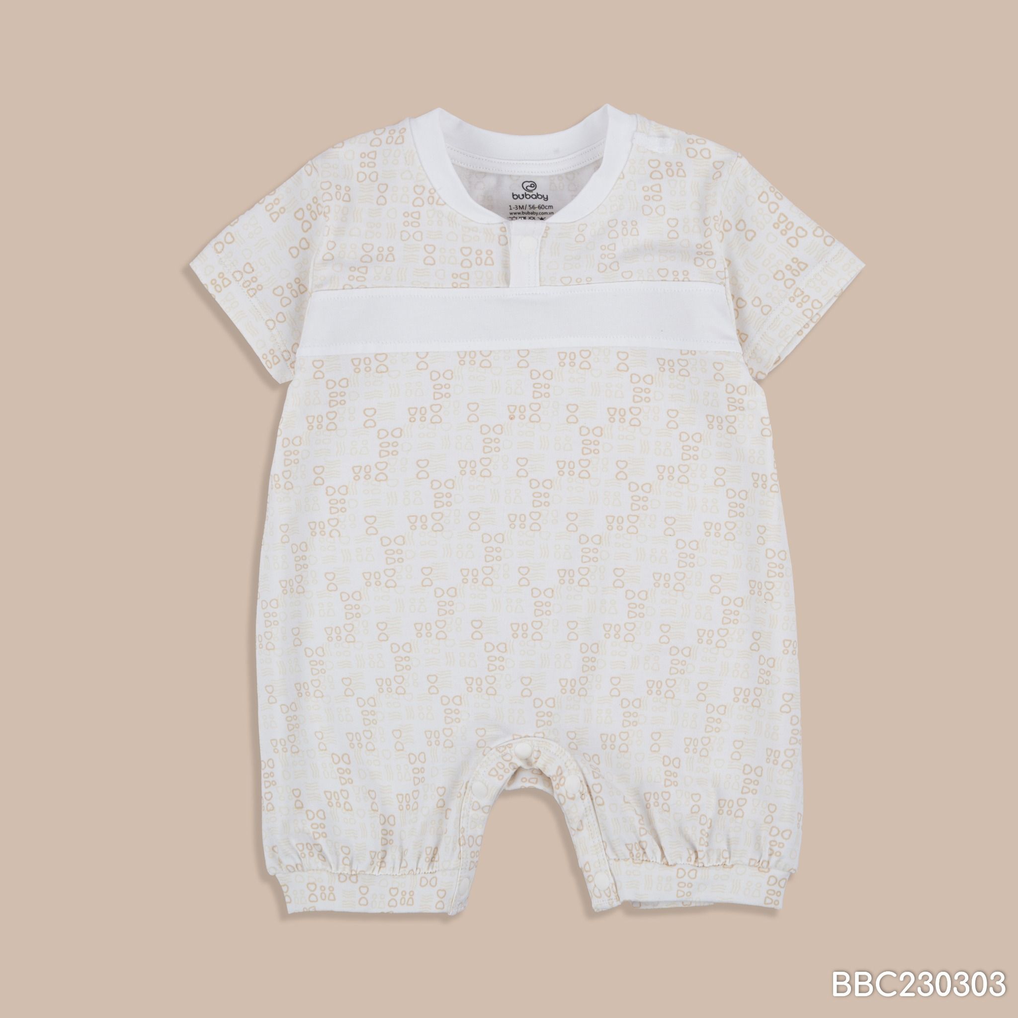 Body đùi ngắn tay cổ trụ Bamco BBC230303