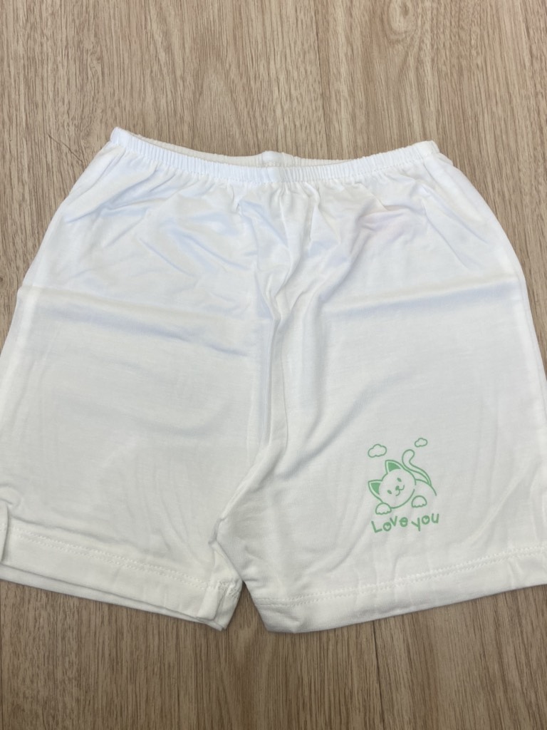 Quần ngắn trắng Bamboo QL0067