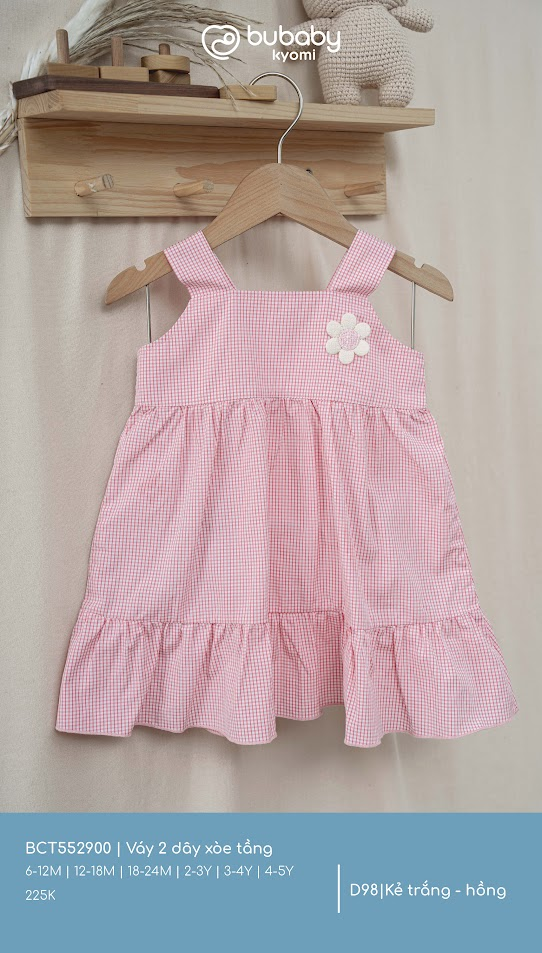 Váy 2 Dây Xòe Tầng Bubaby BCT552900