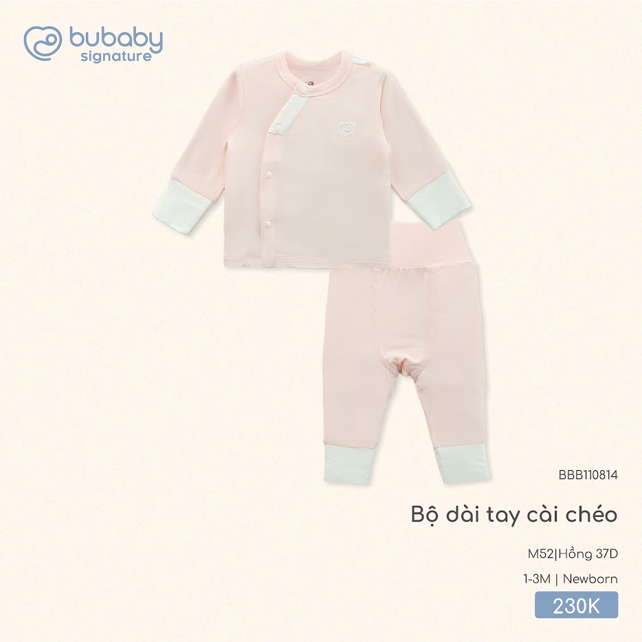 Bộ dài tay cài chéo BBB110814