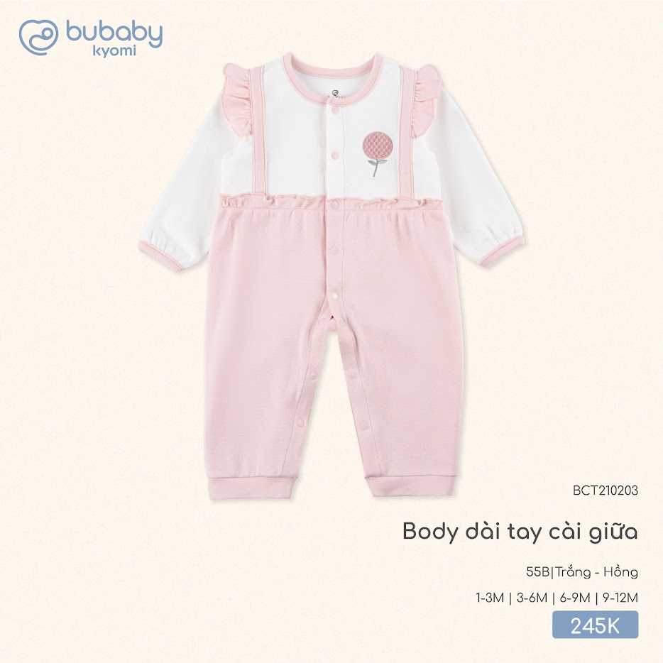 Body dài tay cài giữa BCT210203